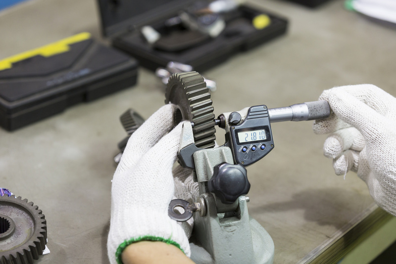 Measuring gear teeth with special tooth